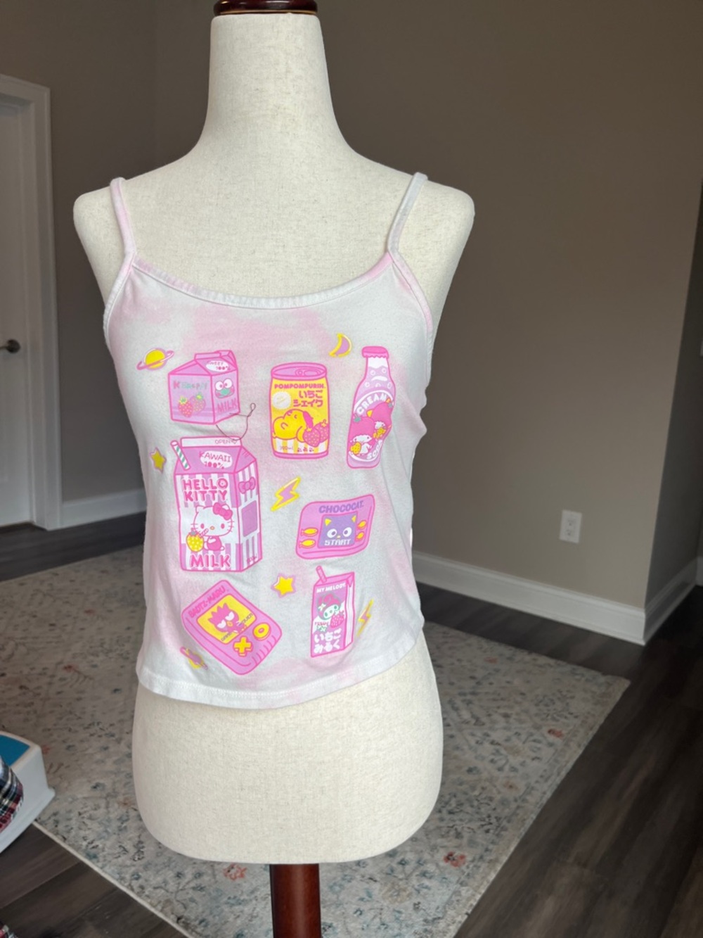 Vintage 90’s Hot Topic  Hello Kitty Logo Tank